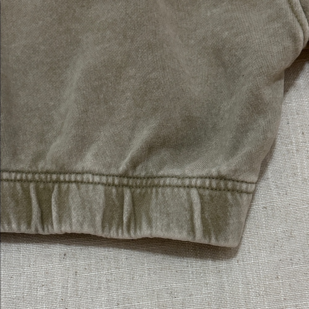 Urban Outfitters Yogi Fleece Hoodie Women’s S Olive Cropped Yoga Loungewear - Picture 10 of 15